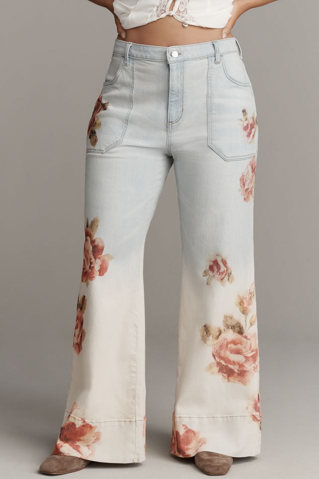 The Rylan Relaxed High-Rise Flare Jeans by Pilcro #5