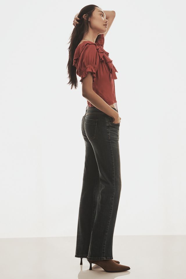 Pilcro Low-Rise Relaxed Straight-Leg Jeans #2