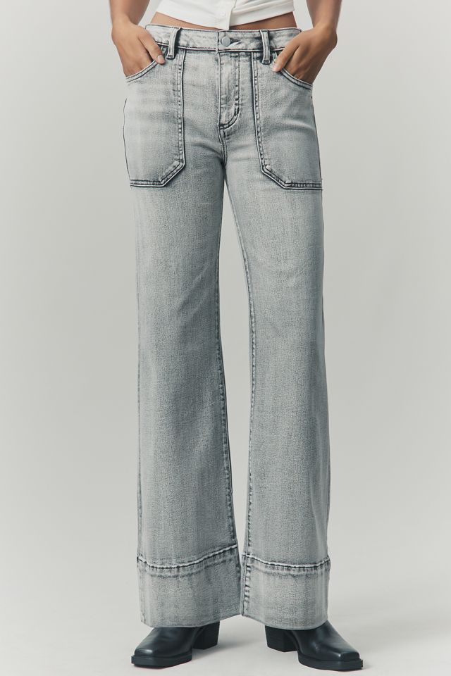 The Rylan Relaxed High-Rise Flare Jeans by Pilcro #1
