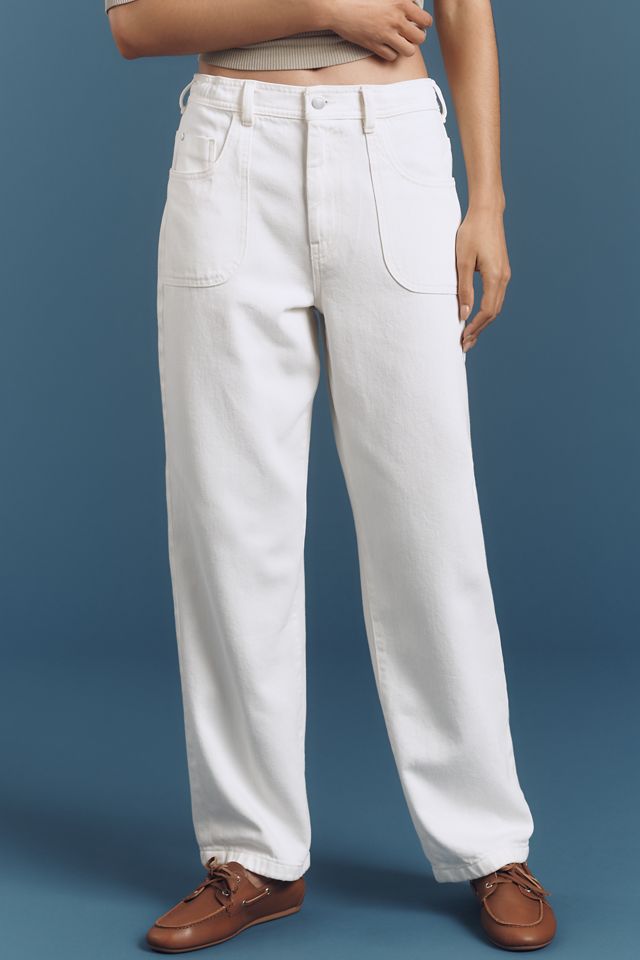 The Jenna Mid-Rise Relaxed Jeans by Pilcro #1