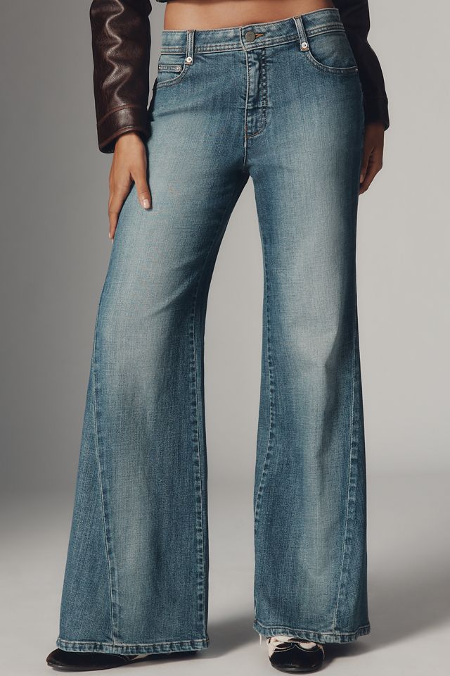 Pilcro Biker Mid-Rise Flare Jeans #2