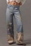 Pilcro Low-Rise Wide-Leg Jeans