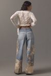 Pilcro Low-Rise Wide-Leg Jeans