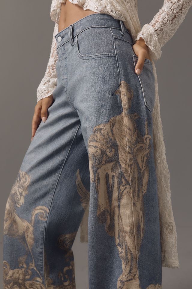 Pilcro Low-Rise Wide-Leg Jeans #4