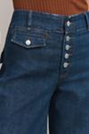 Pilcro High-Rise Wide-Leg Culotte Jeans