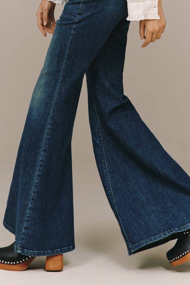 Jeans évasés taille haute Pilcro Brigitte #4