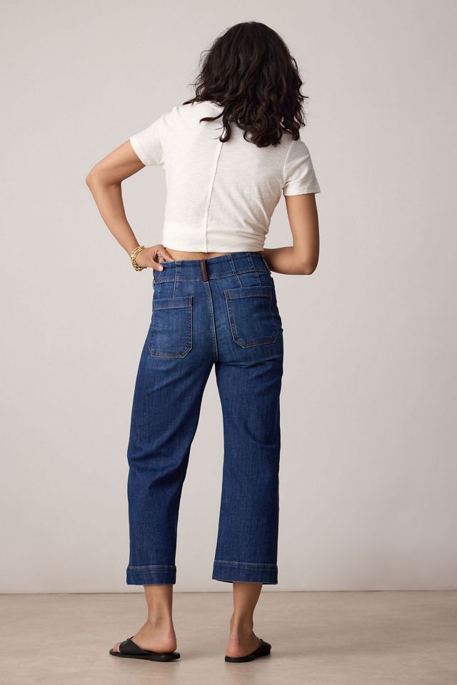 I Jeans Crop a Vita Alta Colette di Maeve #4