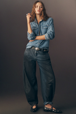 Pilcro High-Rise Balloon Jeans