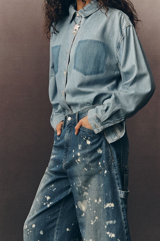 Pilcro Kayden High-Rise Carpenter Barrel Jeans #6