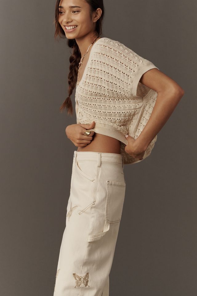 Pilcro Kayden High-Rise Carpenter Barrel  Jeans #3