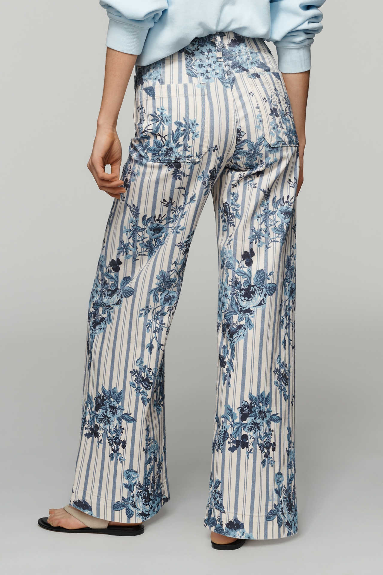 The Colette High-Rise Wide-Leg Jeans by Maeve