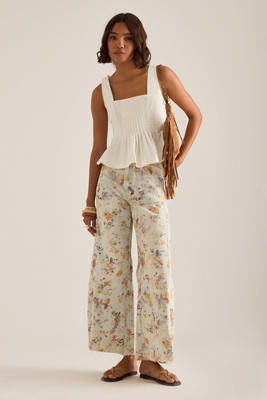 The Adi Mid-Rise '70s Flare Jeans by Pilcro