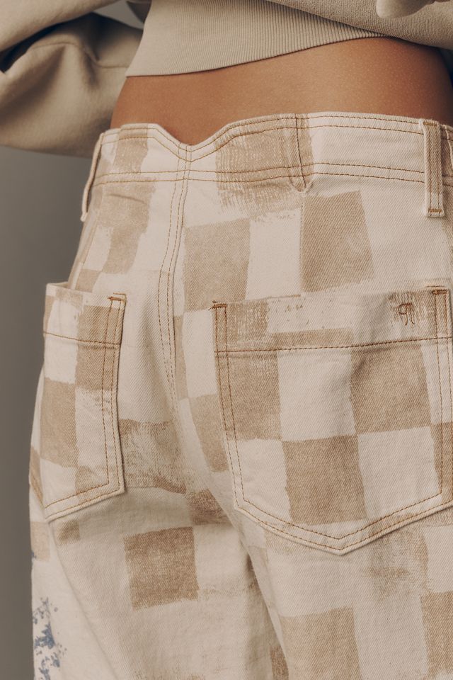 Die Lex Hoch-Taillierte Relaxed Tapered Jeans von Pilcro #7