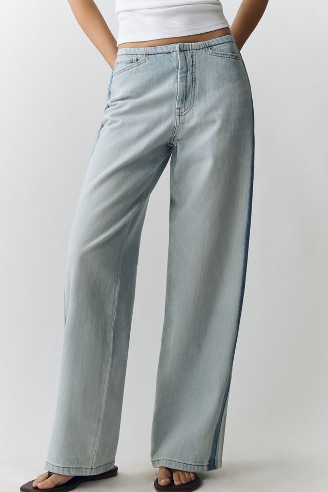 Pilcro Retro Slouch Low-Rise Straight Jeans #2