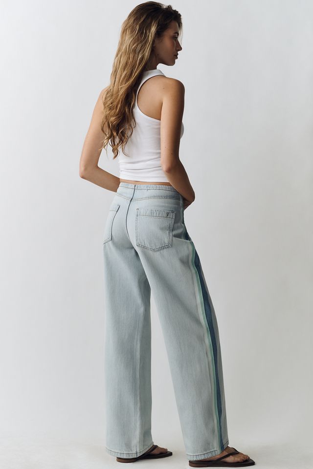 Pilcro Retro Slouch Low-Rise Straight Jeans #3