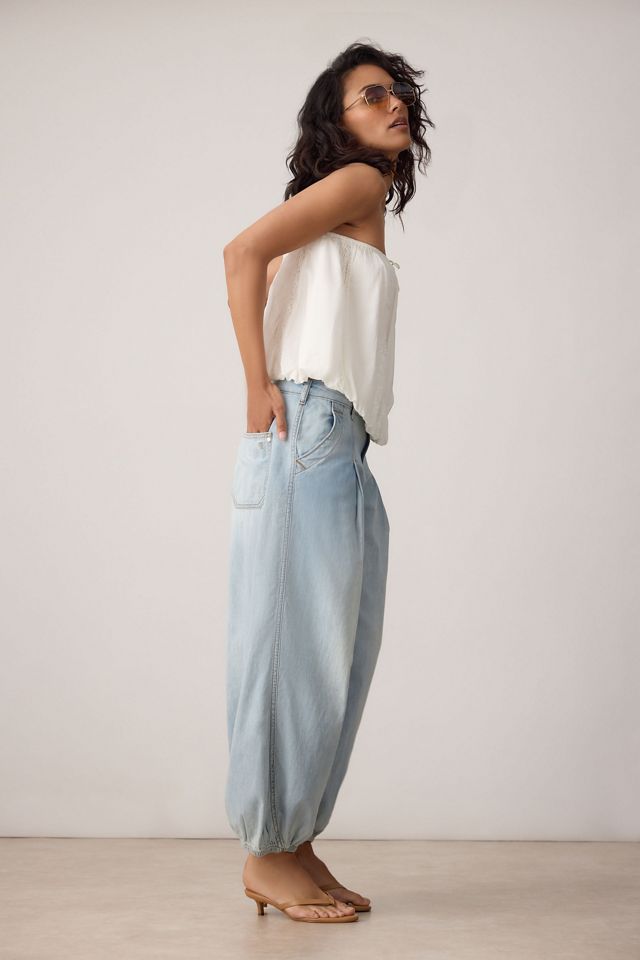 Jeans Pilcro Isabela a Palloncino a Vita Alta #4