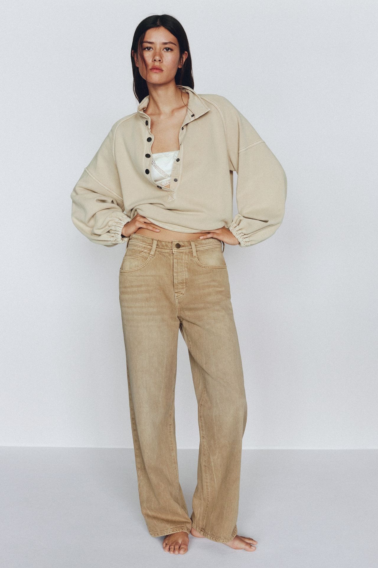 Pilcro Celeste Mid-Rise Relaxed Jeans