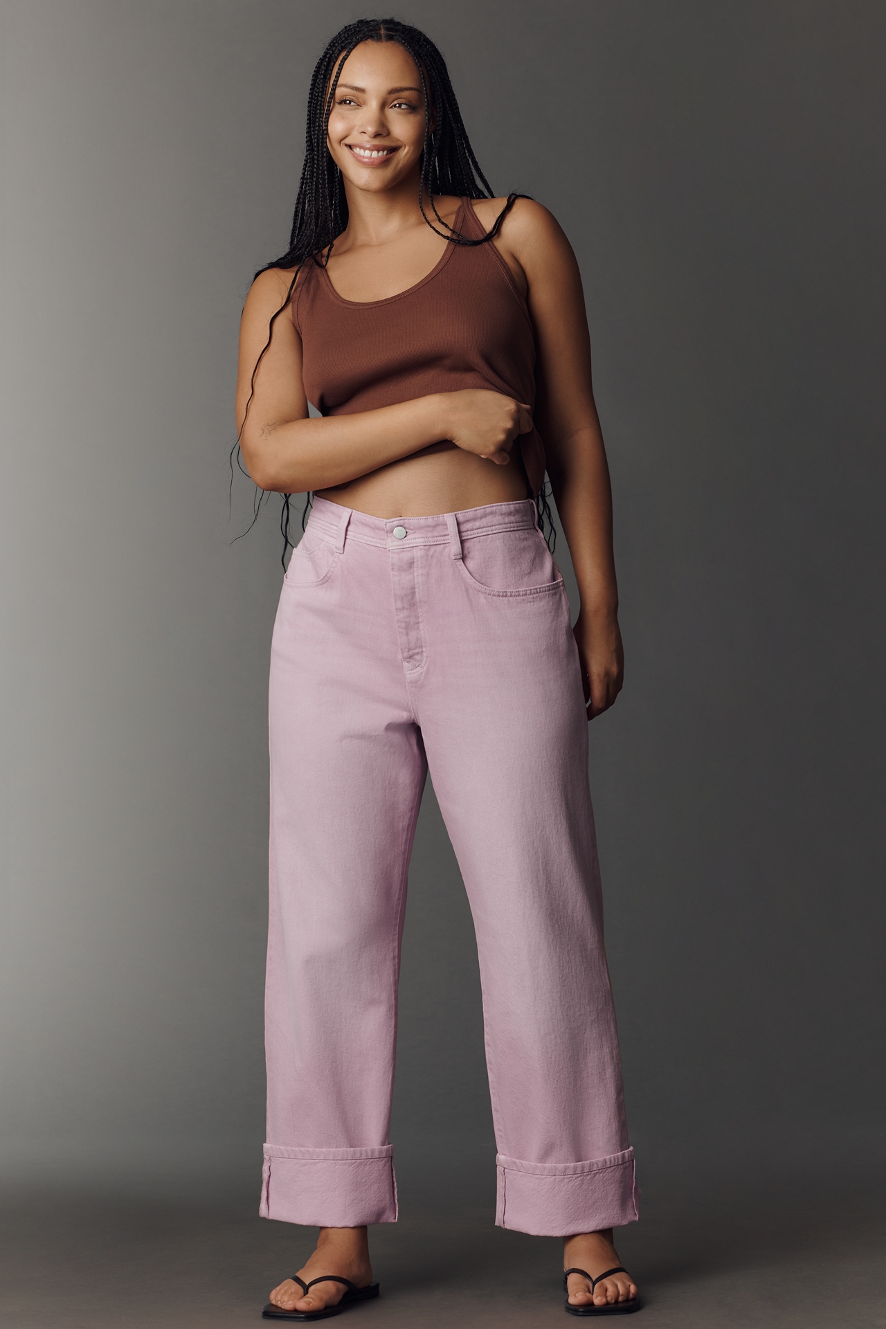 Celeste Mid-Rise Relaxed Jeans by Pilcro