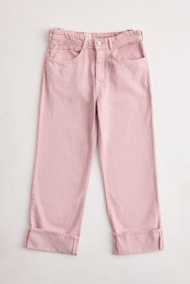 Jeans Celeste a Vita Media Relaxed di Pilcro