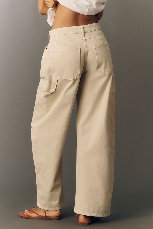Pilcro Kayden Regenerative Cotton High-Rise Barrel Jeans #3