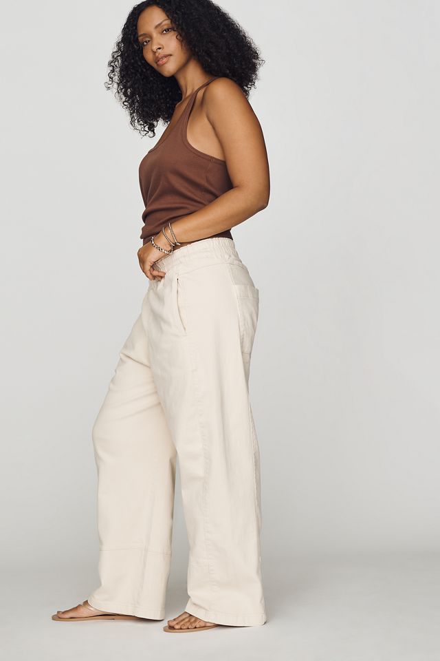 Pilcro Izzie Relaxed Full-Length Barrel Jeans #6