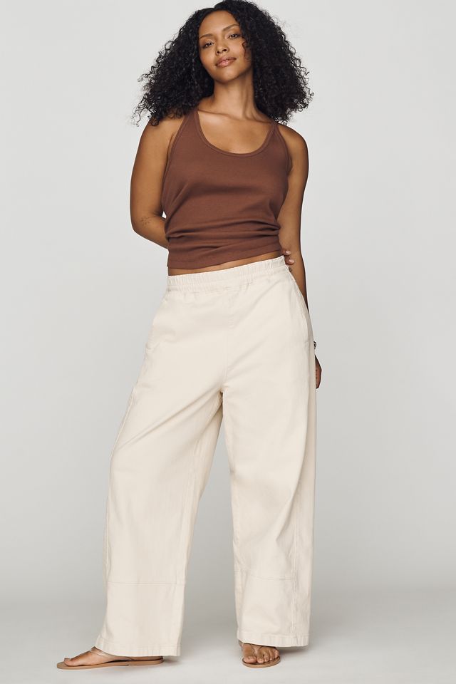 Pilcro Izzie Relaxed Full-Length Barrel Jeans #4