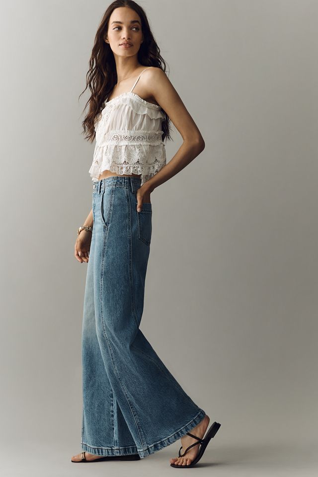 Lex Mid-Rise Tapered Jeans by Pilcro #2