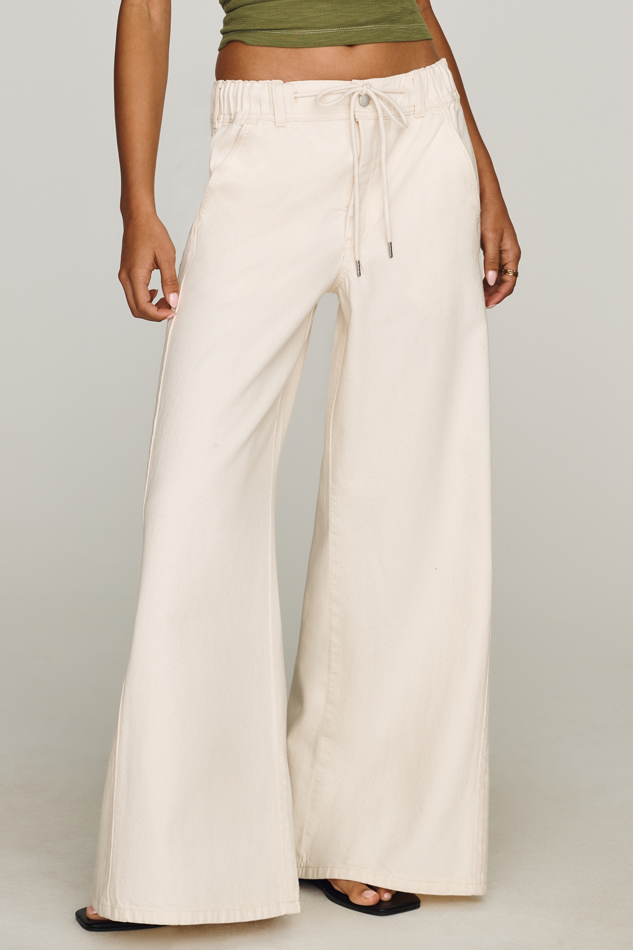 Adi High-Rise Wide-Leg Jeans by Pilcro