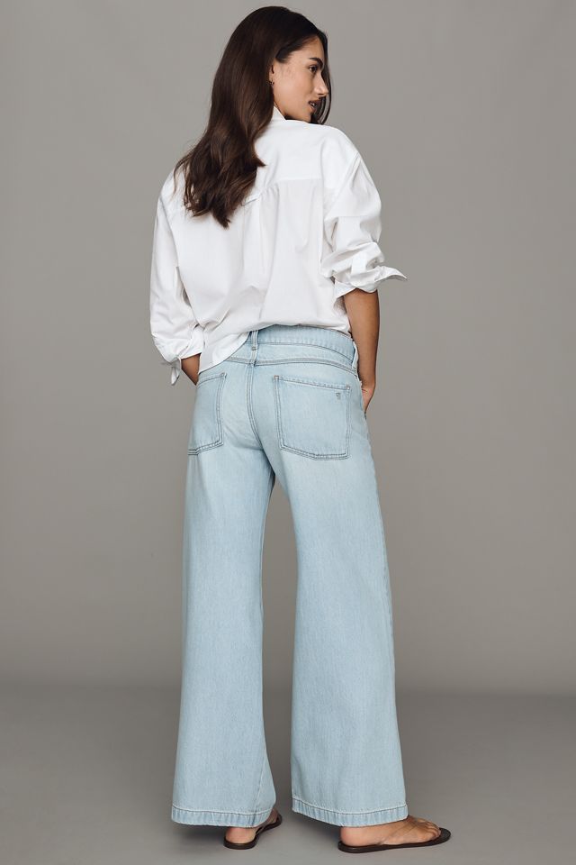 Pilcro Ellis High-Rise Pull-On Wide-Leg Jeans #2