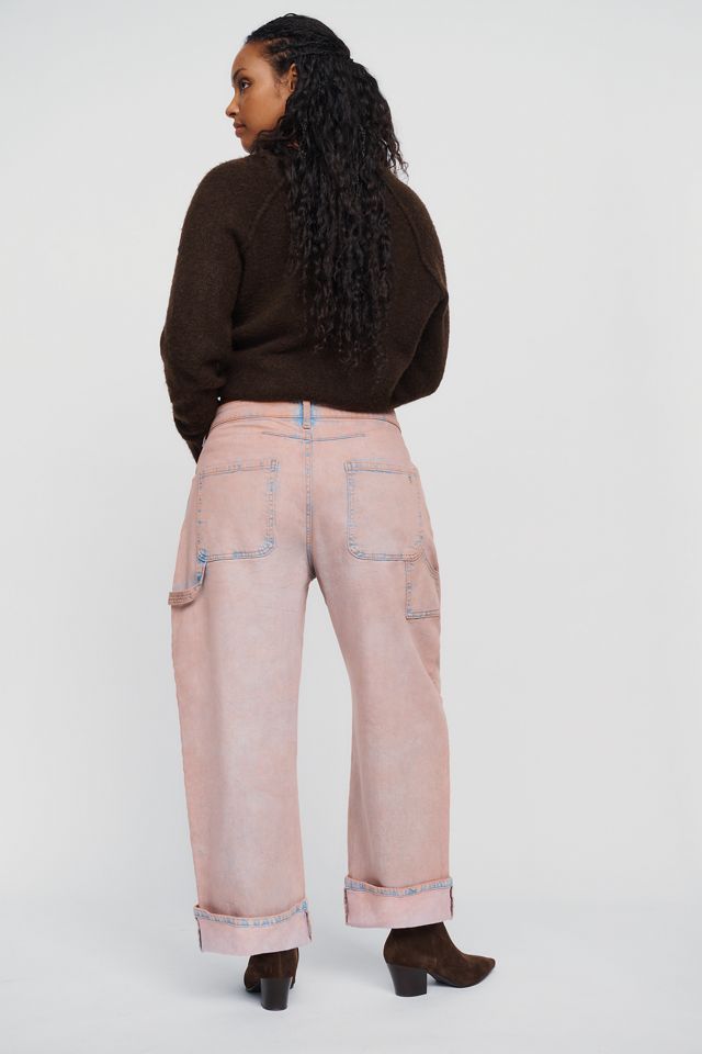 Pilcro Kayden High Rise Carpenter Barrel Leg Jeans #8