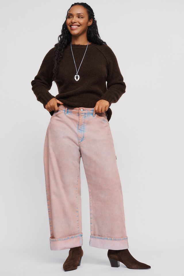 Pilcro Kayden High Rise Carpenter Barrel Leg Jeans #10