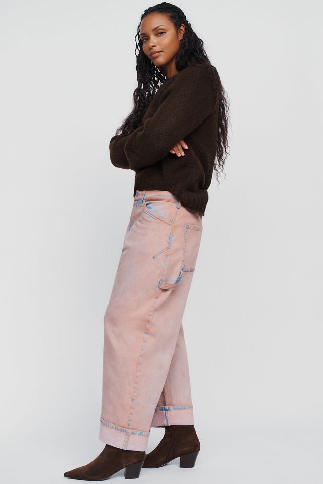 Pilcro Kayden High Rise Carpenter Barrel Leg Jeans #6