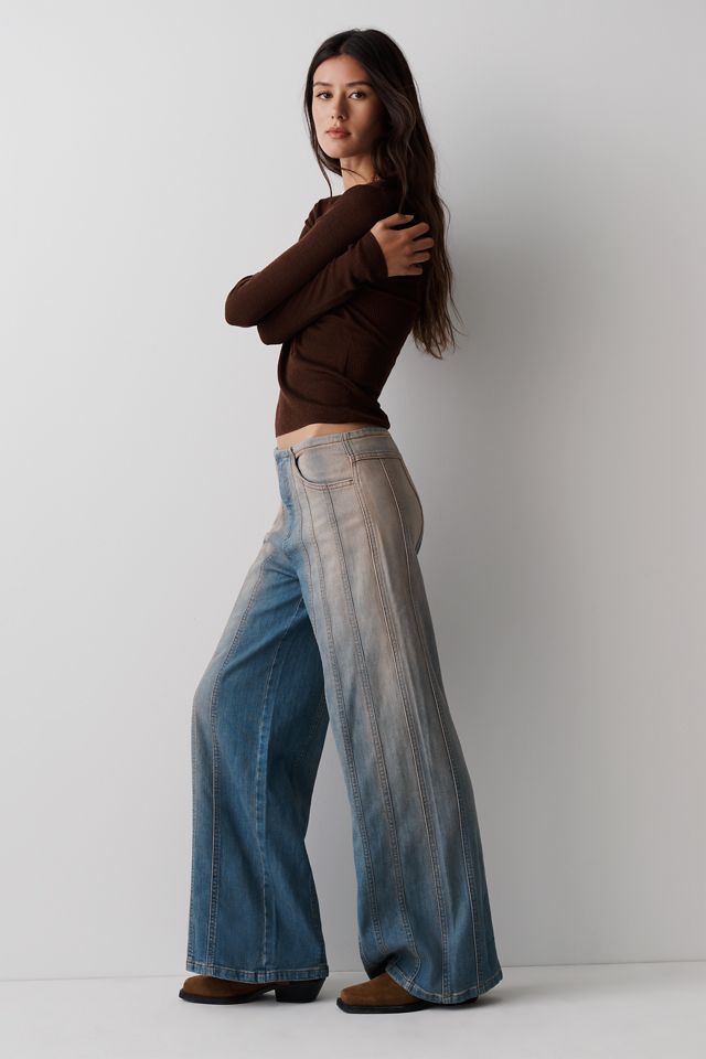 Pilcro Drift Mid-Rise Flared Jeans #5