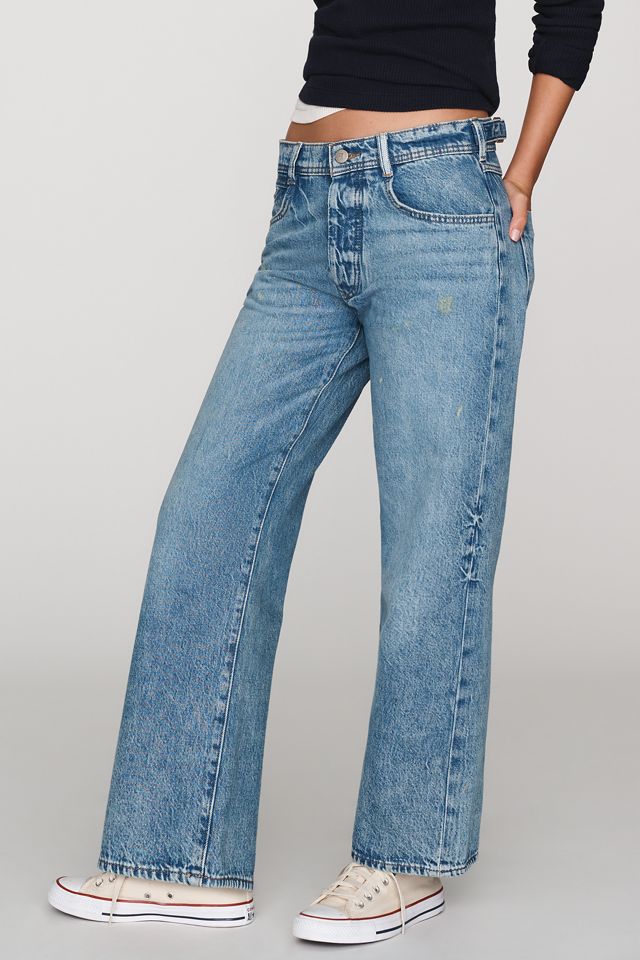 Pilcro Celeste Boyfriend Uncuffed Mid-Rise Relaxed Jeans #2