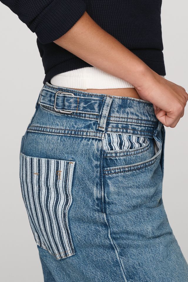 Pilcro Celeste Boyfriend Uncuffed Mid-Rise Relaxed Jeans #3