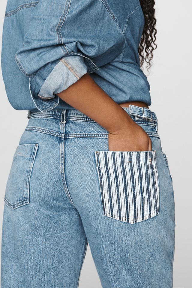 Pilcro Celeste Boyfriend Uncuffed Mid-Rise Relaxed Jeans #9
