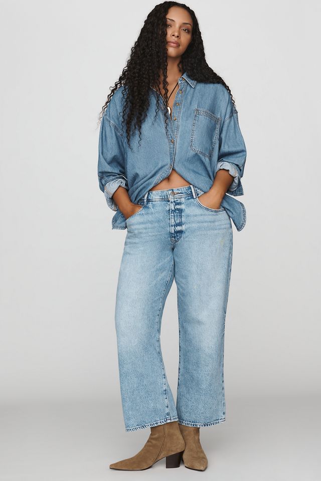 Pilcro Celeste Boyfriend Uncuffed Mid-Rise Relaxed Jeans #5
