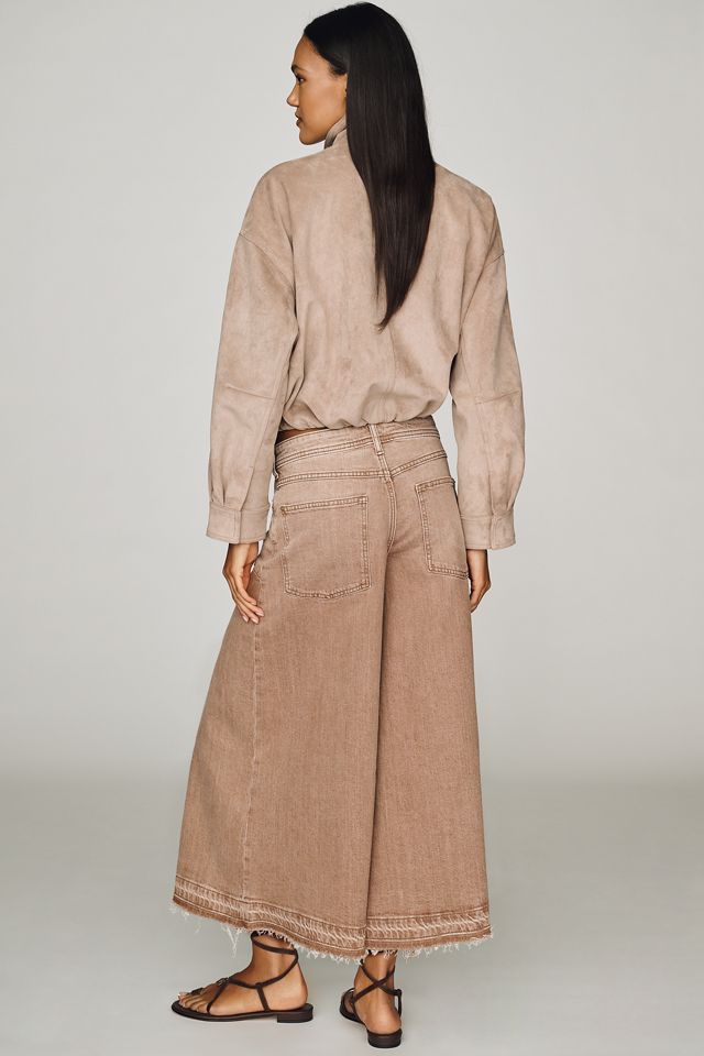 Pilcro Red Rock Cropped Wide-Leg Jeans #4