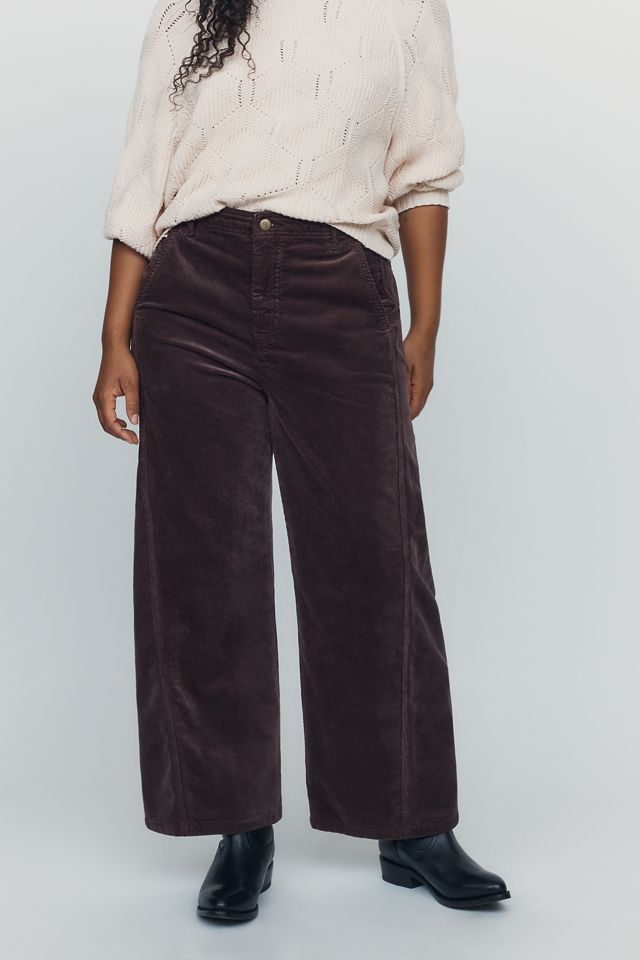 Pantalon fuselé décontracté Lex Cord à taille mi-haute par Pilcro #7