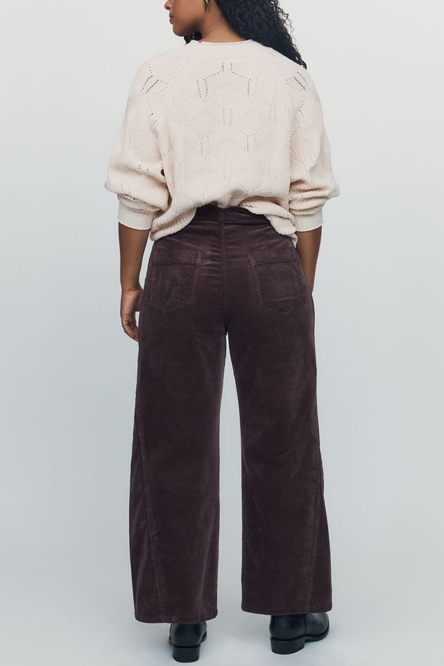 Pantalon fuselé décontracté Lex Cord à taille mi-haute par Pilcro #8