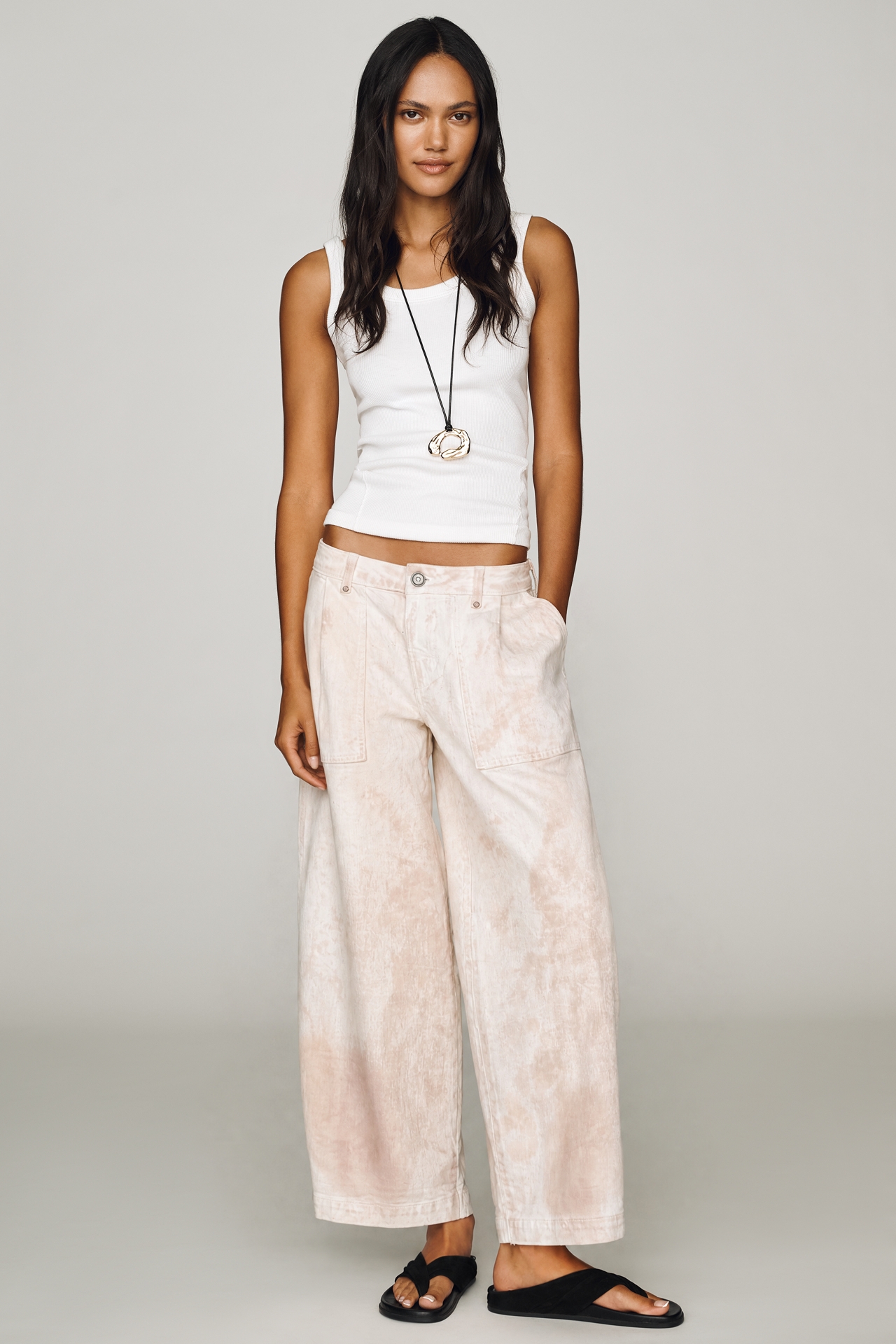 Pilcro Blake Mid-Rise Relaxed Jeans