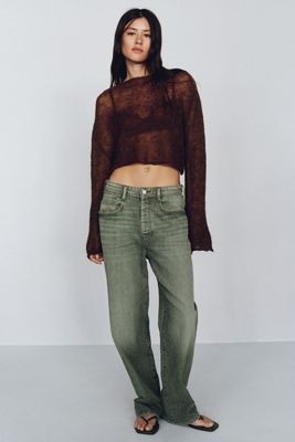 Pilcro X-Boyfriend Mid-Rise Relaxed Straight-Leg Jeans