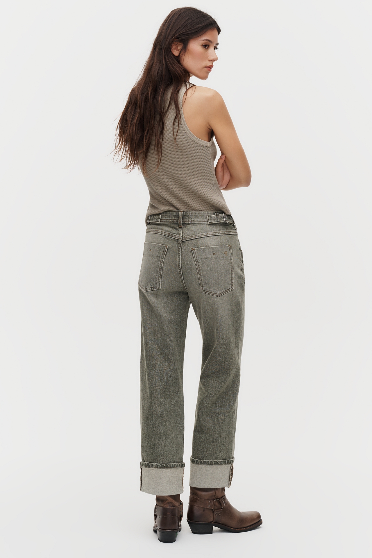 Pilcro X-Boyfriend Mid-Rise Relaxed Straight-Leg Jeans