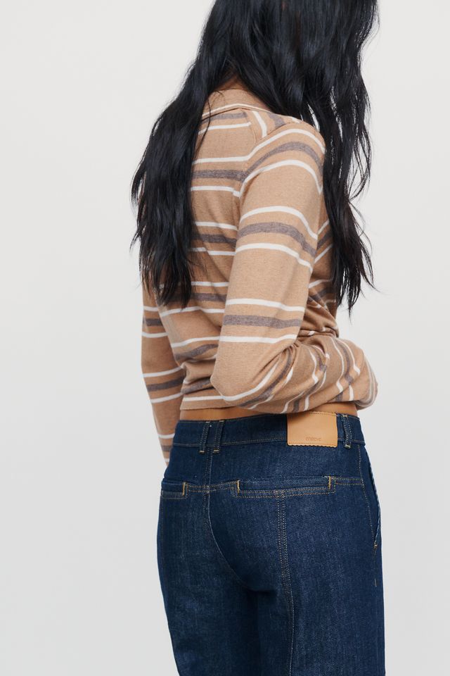 Maeve Shrunk Trunk Low-Rise Relaxed Flare Jeans #2