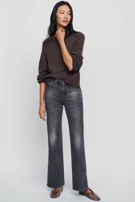 Pilcro Bronco Mid-Rise Bootcut Jeans 