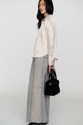 Pilcro Kenny High Rise Tapered Leg Jeans