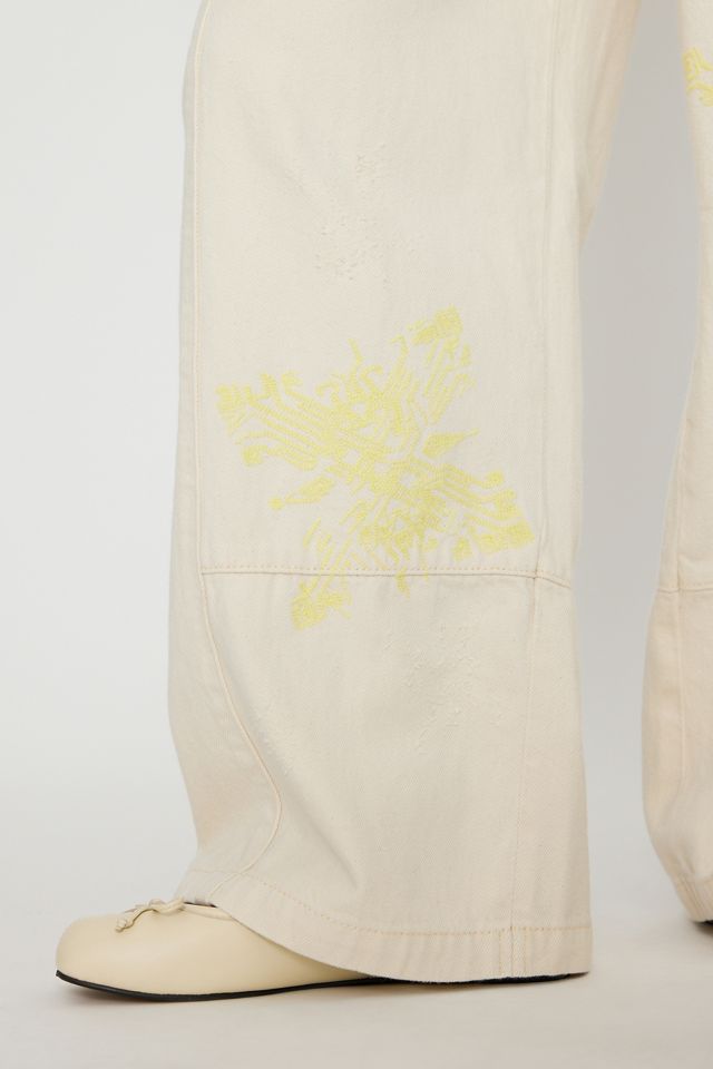 Jeans a Gamba Larga Rilassati Pull-On Izzie di Pilcro #6
