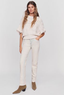 Pilcro Wren High-Rise Straight-Leg Jeans