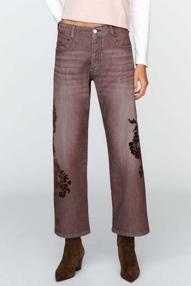 Pilcro Celeste Mid Rise Cropped Boyfriend Jeans #2