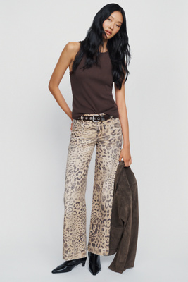 Pilcro Nico Mid Rise Flare Jeans by Anthropologie